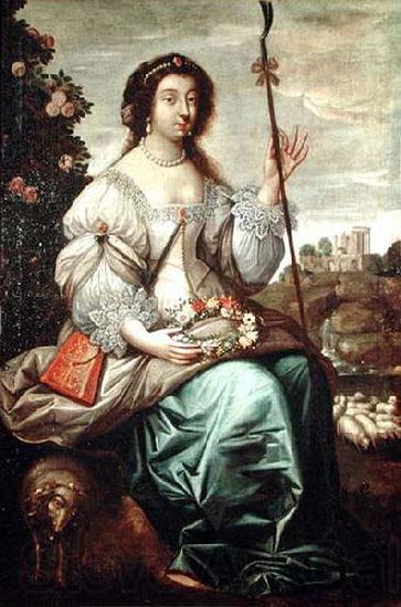 Claude Deruet Portrait of Julie d'Angennes, duchesse de Montausier Germany oil painting art